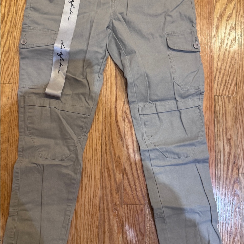 ASOS Men's Cargo Pants in Light Gray